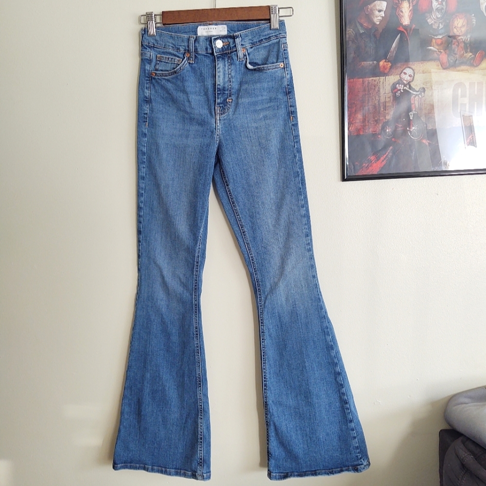 Topshop Flare Jeans